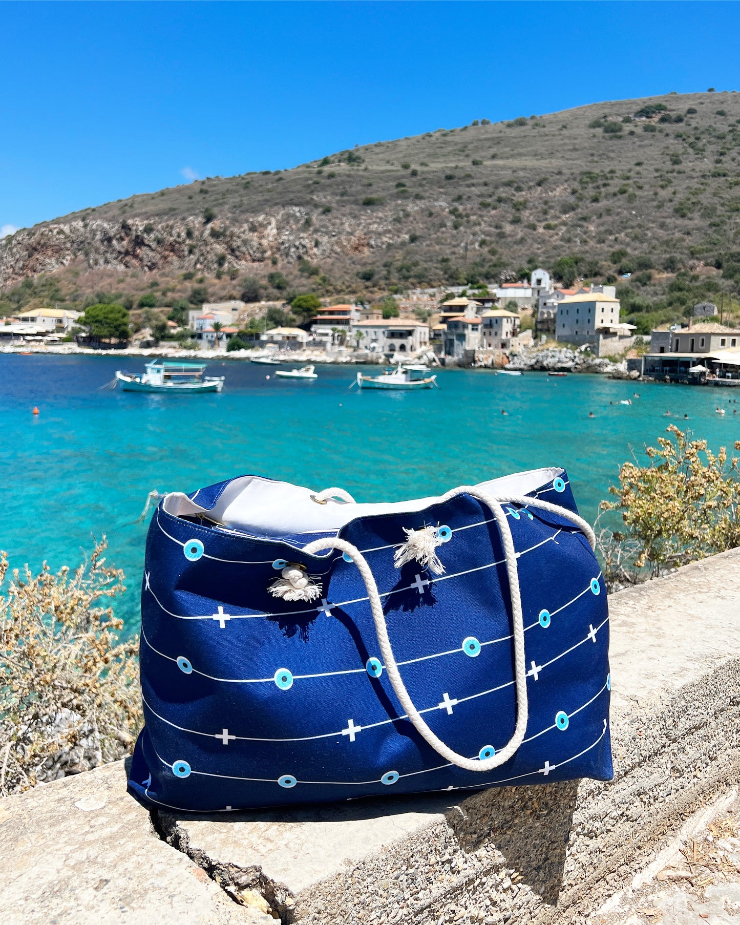 Evil Eye & Cross Weekender Bag