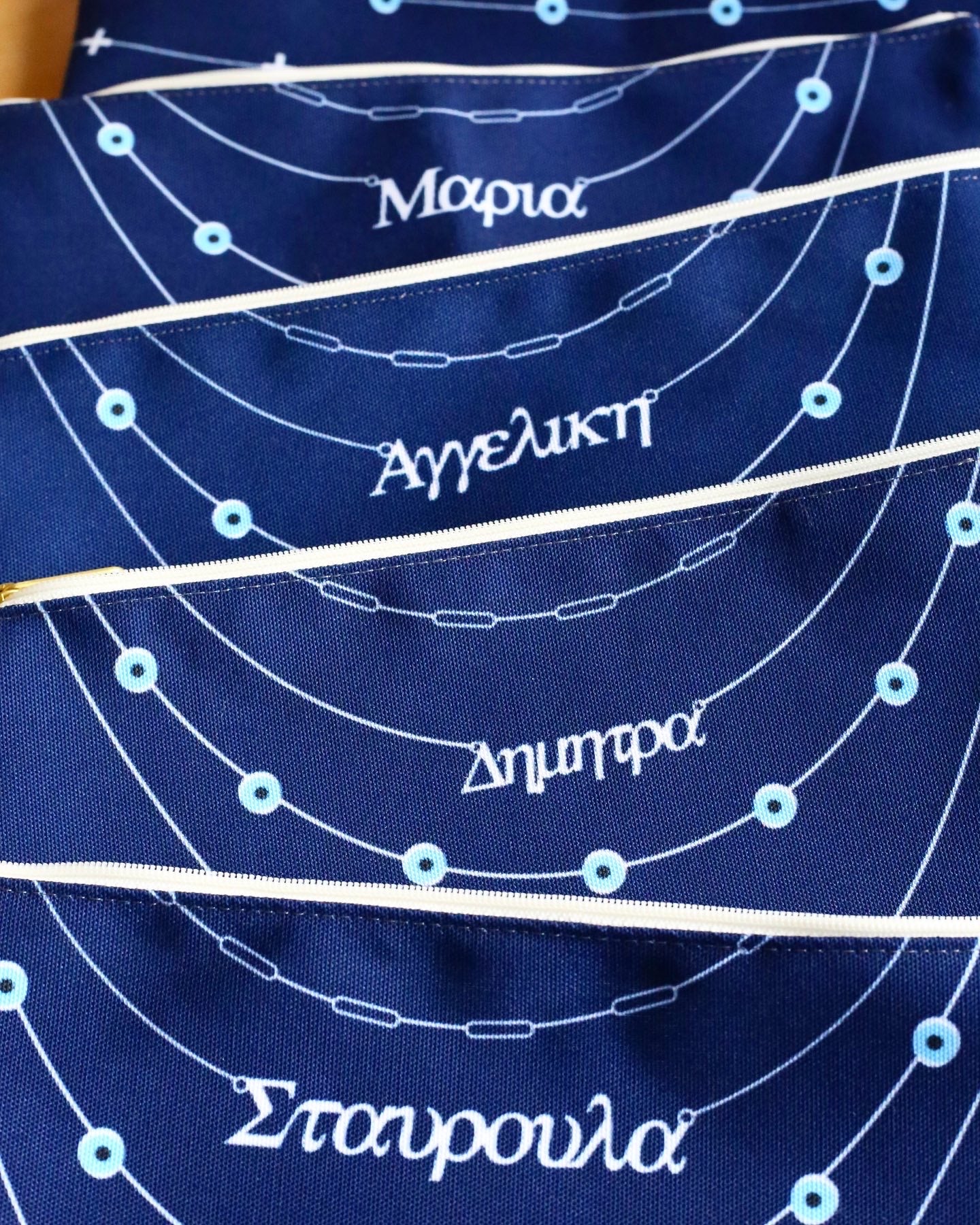 Personalized Nameplate Zipper Pouch