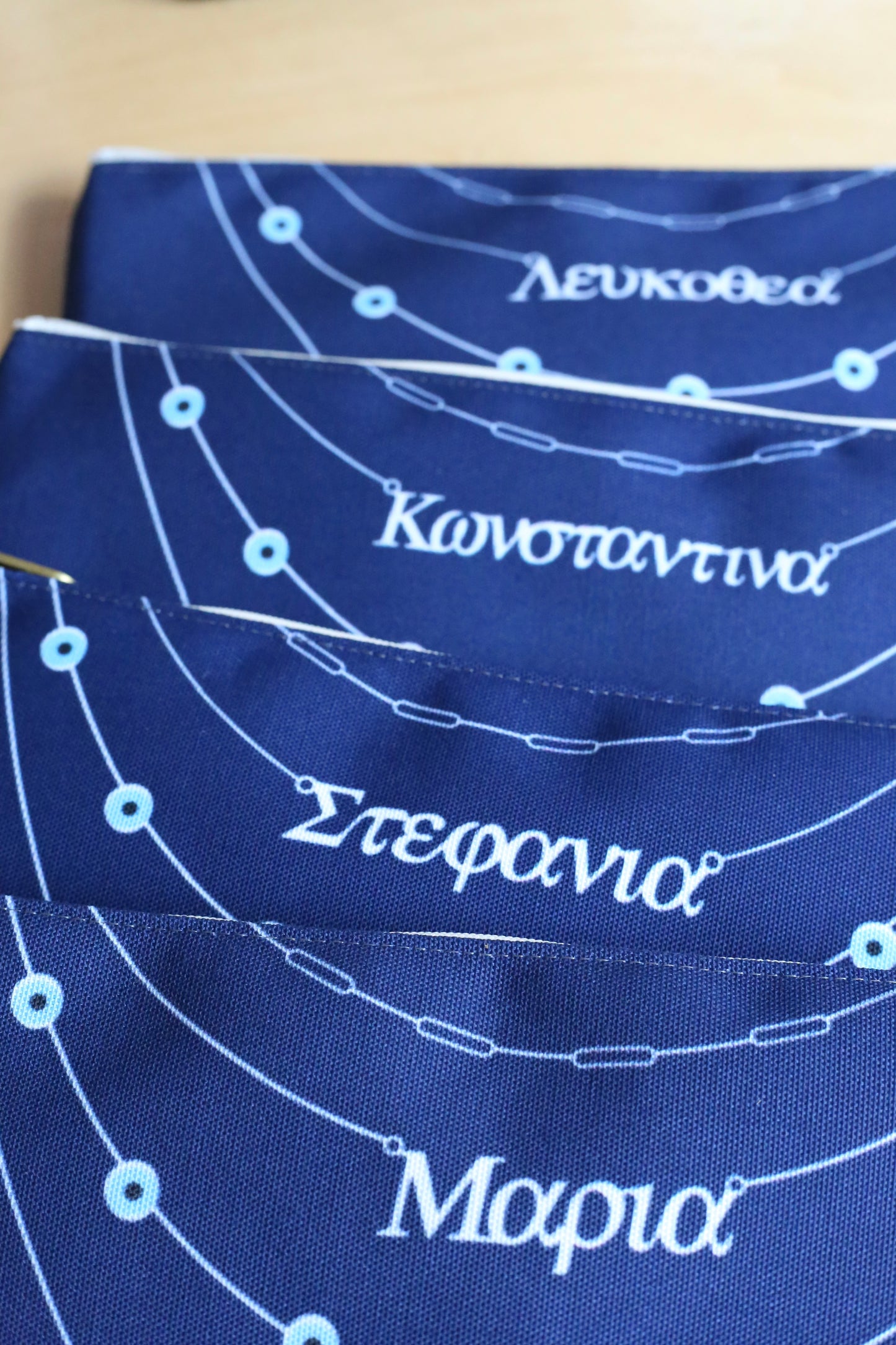 Personalized Nameplate Zipper Pouch