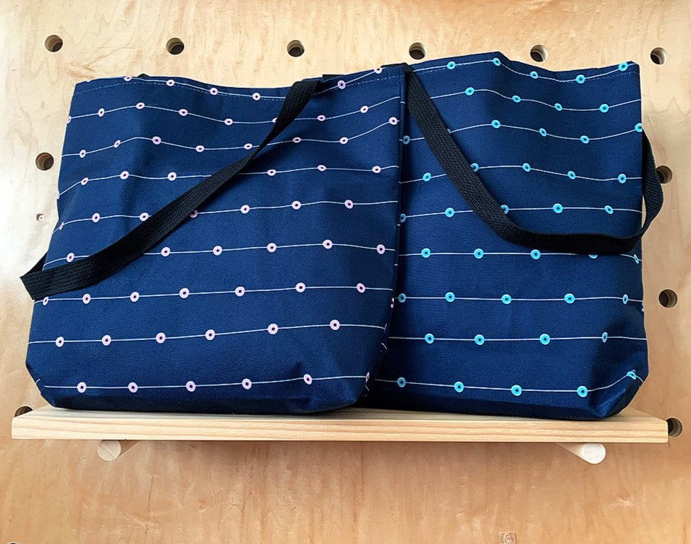 Blue Evil Eye Tote - Everyday Tote Bag