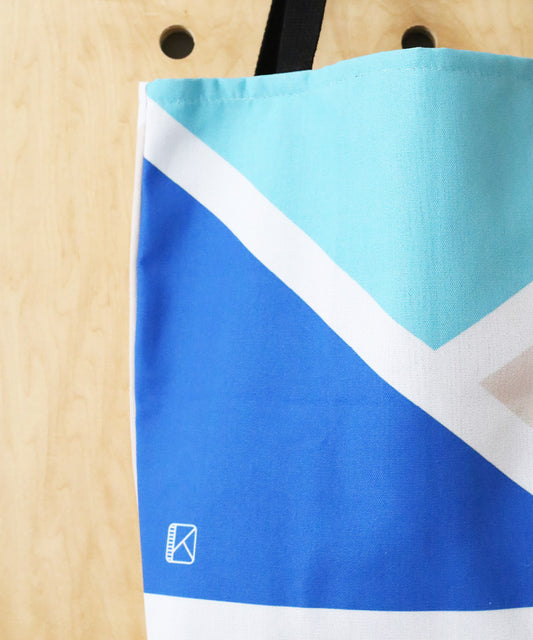 Mosaic Everyday Tote Bag - White