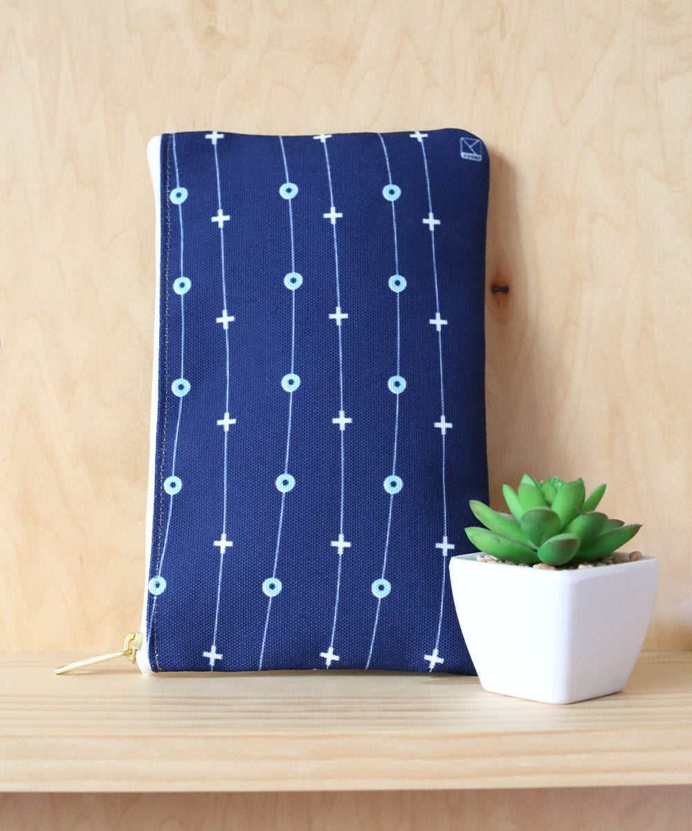 Evil Eye & Cross Zipper Pouch