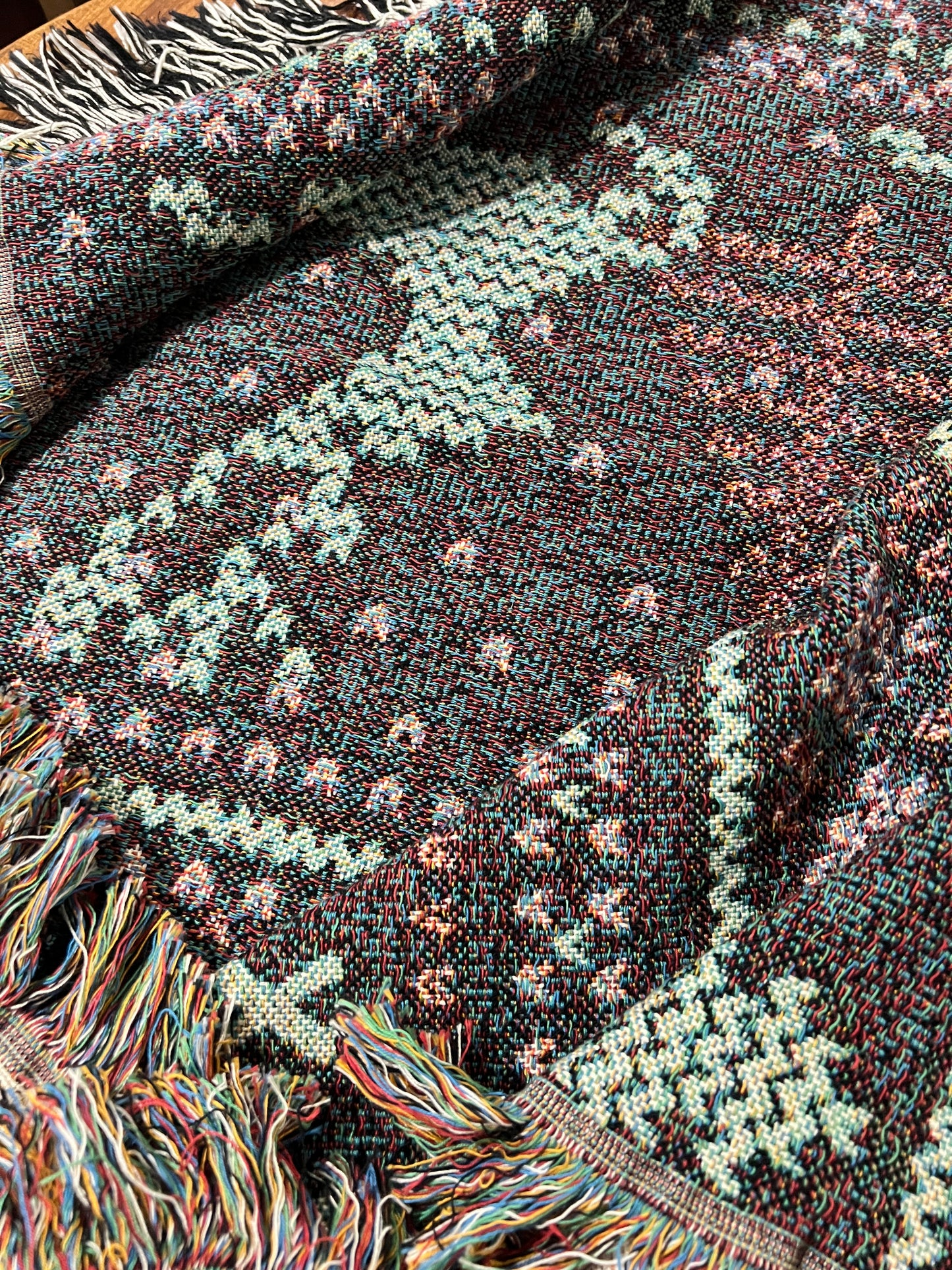 Kala Xristougenna Knit Sweater Christmas Blanket