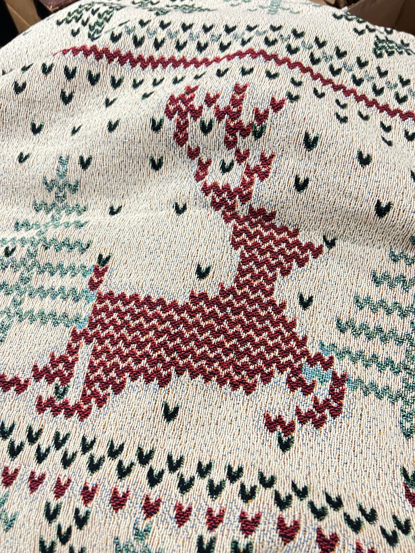 Kala Xristougenna Knit Sweater Christmas Blanket