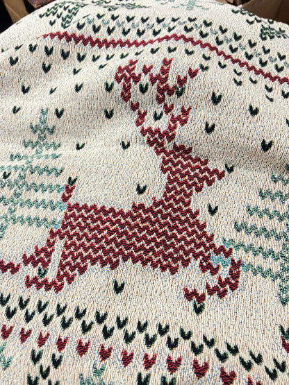 Kala Xristougenna Knit Sweater Christmas Blanket