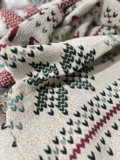 Kala Xristougenna Knit Sweater Christmas Blanket