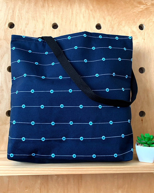 Blue Evil Eye Tote - Everyday Tote Bag