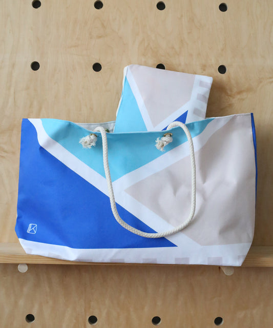 Mosaic - White - Weekender Bag