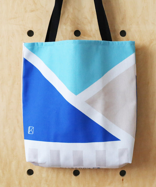 Mosaic Everyday Tote Bag - White