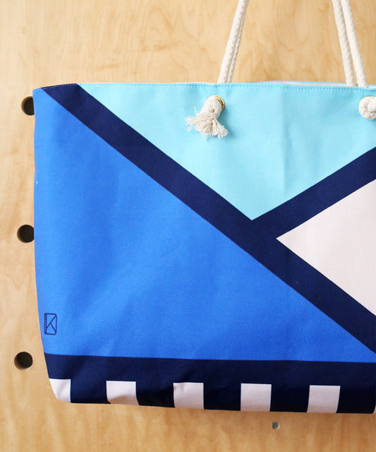 Mosaic - Navy - Weekender Bag