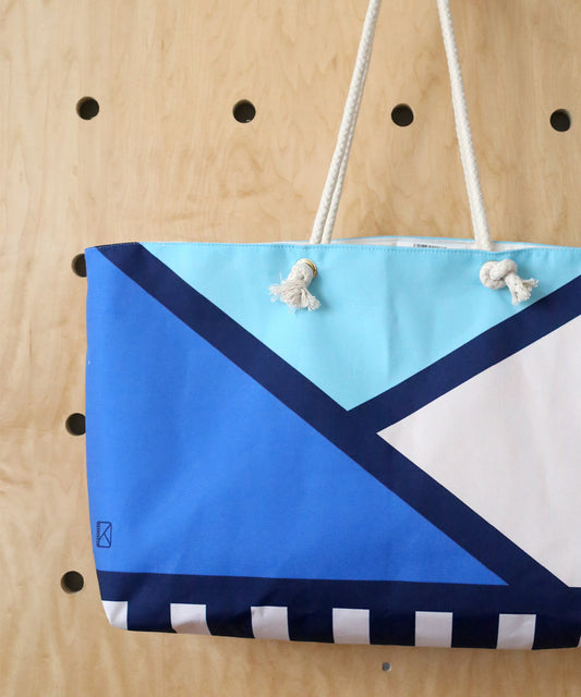 Mosaic - Navy - Weekender Bag